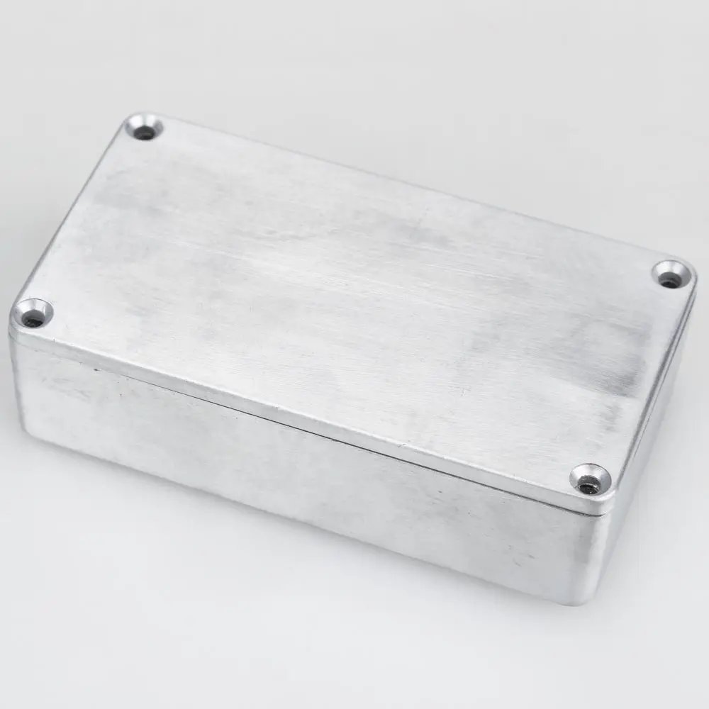 1590B Effects Pedal Enclosure with Screws Aluminum Guitar Effect Cases Holder Replacement Durable Musical Instrument Kit 1590B Effects Pedal Enclosure with Screws Aluminum Guitar Effect Cases Holder Replacement Durable Musical Instrument Kit
