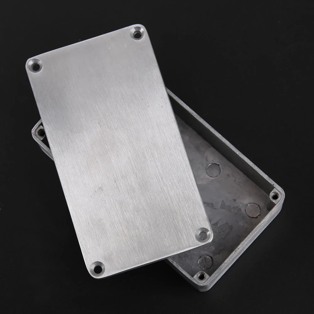 1590B Effects Pedal Enclosure with Screws Aluminum Guitar Effect Cases Holder Replacement Durable Musical Instrument Kit 1590B Effects Pedal Enclosure with Screws Aluminum Guitar Effect Cases Holder Replacement Durable Musical Instrument Kit