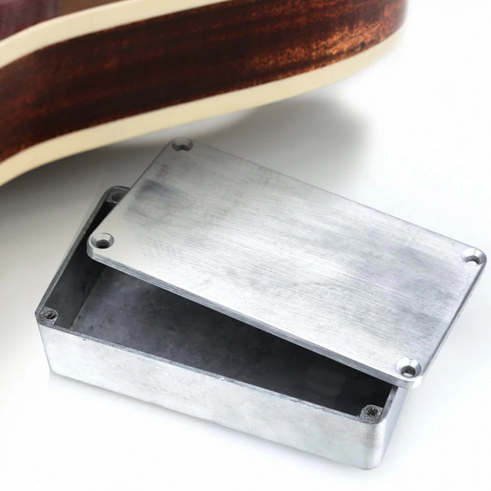 1590B Effects Pedal Enclosure with Screws Aluminum Guitar Effect Cases Holder Replacement Durable Musical Instrument Kit 1590B Effects Pedal Enclosure with Screws Aluminum Guitar Effect Cases Holder Replacement Durable Musical Instrument Kit