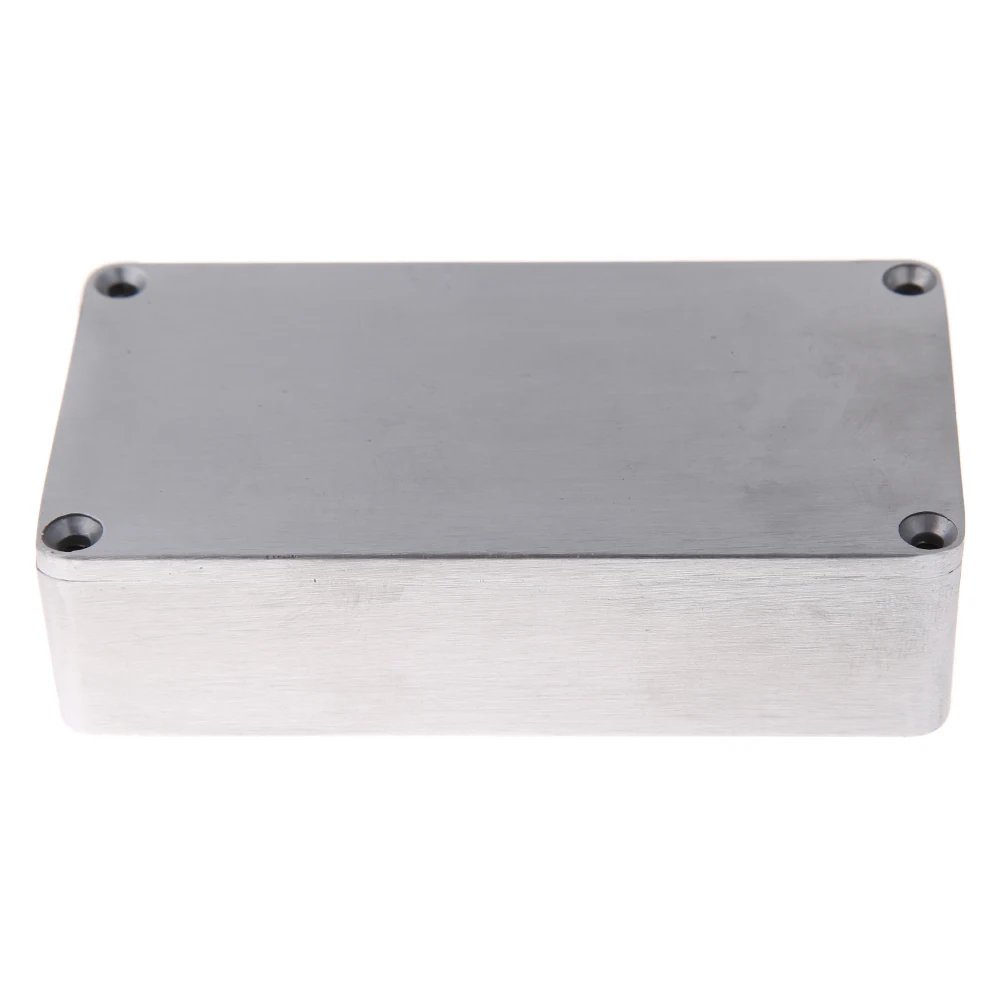 1590B Effects Pedal Enclosure with Screws Aluminum Guitar Effect Cases Holder Replacement Durable Musical Instrument Kit 1590B Effects Pedal Enclosure with Screws Aluminum Guitar Effect Cases Holder Replacement Durable Musical Instrument Kit
