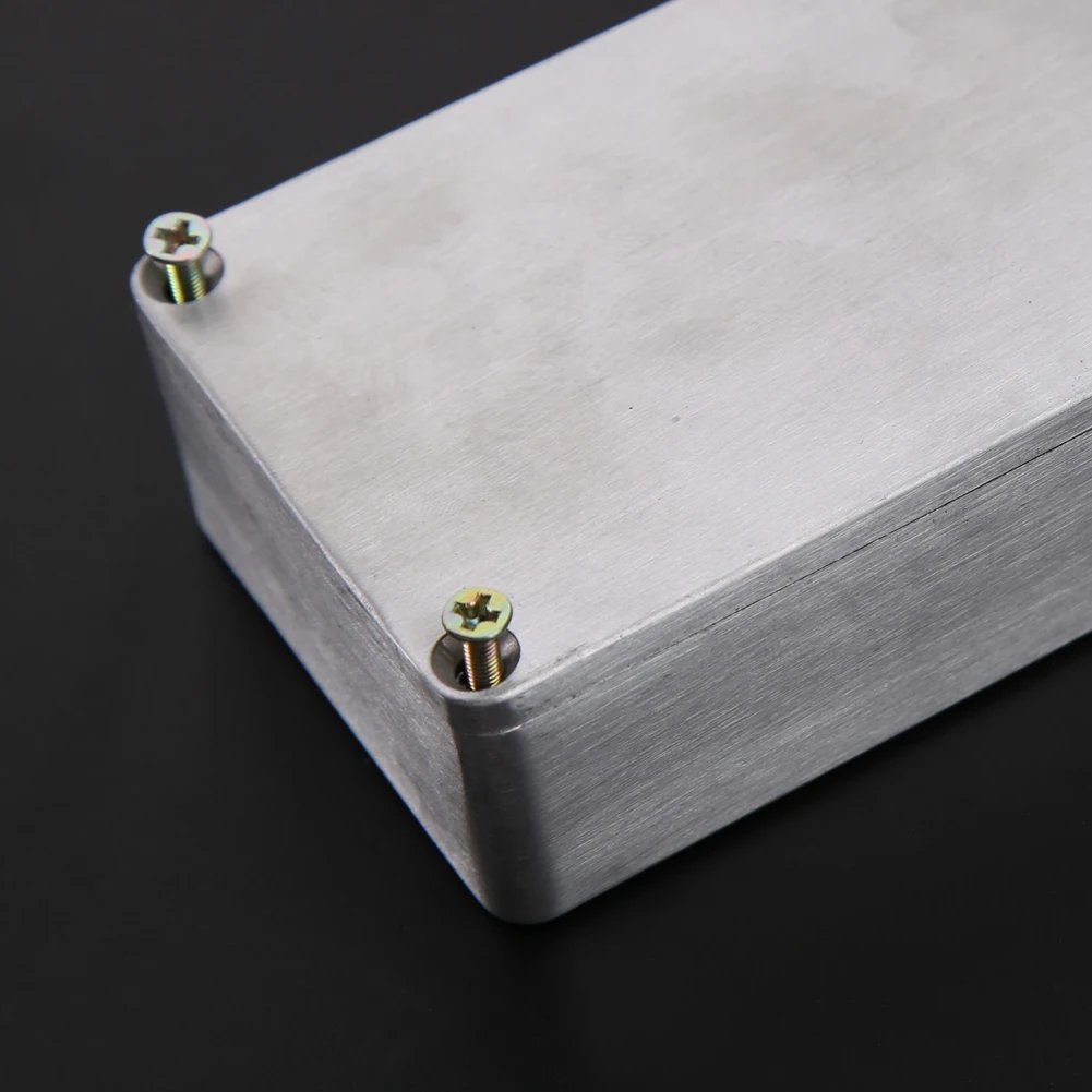 1590B Effects Pedal Enclosure with Screws Aluminum Guitar Effect Cases Holder Replacement Durable Musical Instrument Kit 1590B Effects Pedal Enclosure with Screws Aluminum Guitar Effect Cases Holder Replacement Durable Musical Instrument Kit