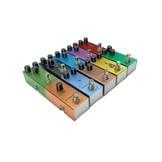 Electric Guitar Pedal Vintage overdrive/US Dream/Classic Chorus/Vintage Phase/Tremolo/Analog delay/Digital Delay/Ultimate Drive - Image 2