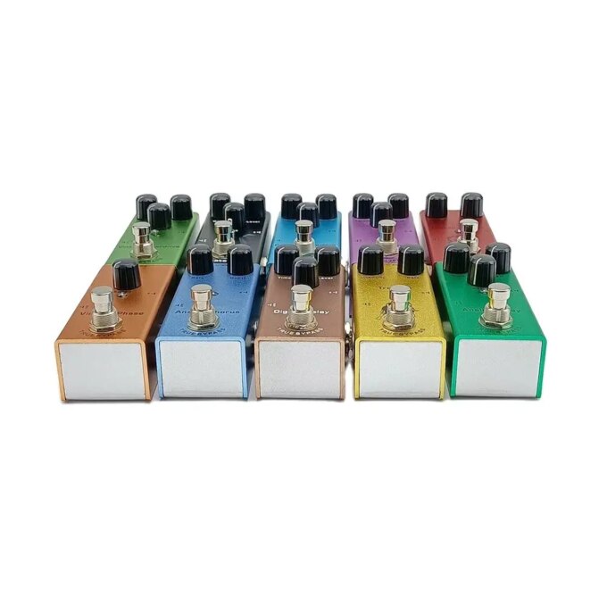 Electric Guitar Pedal Vintage overdrive/US Dream/Classic Chorus/Vintage Phase/Tremolo/Analog delay/Digital Delay/Ultimate Drive - Image 4
