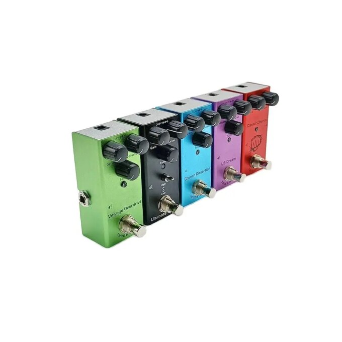Electric Guitar Pedal Vintage overdrive/US Dream/Classic Chorus/Vintage Phase/Tremolo/Analog delay/Digital Delay/Ultimate Drive - Image 5