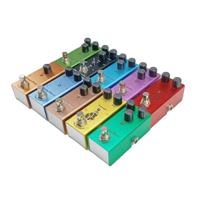 Electric Guitar Pedal Vintage overdrive/US Dream/Classic Chorus/Vintage Phase/Tremolo/Analog delay/Digital Delay/Ultimate Drive - Image 3