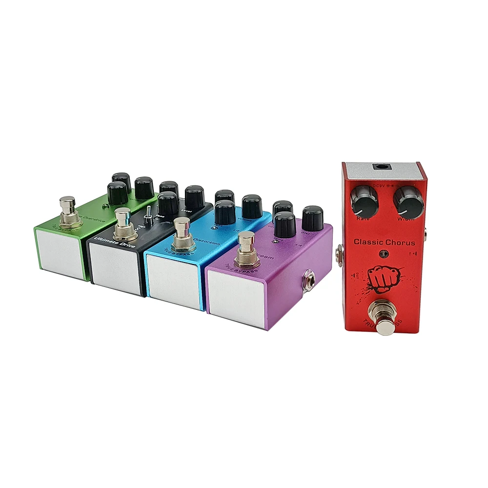 Electric Guitar Pedal Vintage overdrive/US Dream/Classic Chorus/Vintage Phase/Tremolo/Analog delay/Digital Delay/Ultimate Drive Electric Guitar Pedal Vintage overdrive/US Dream/Classic Chorus/Vintage Phase/Tremolo/Analog delay/Digital Delay/Ultimate Drive