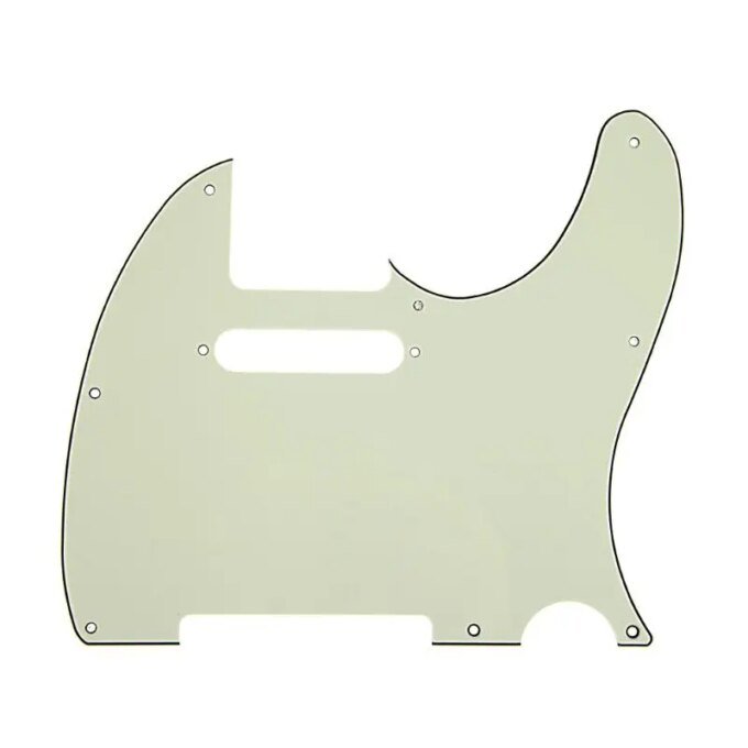 3Ply Aged Pearloid Pickguard Tele Style Guitar Pickguard Aged White Pearl Musical Instrument Guitar Parts Accessories 7 Colors - Image 5