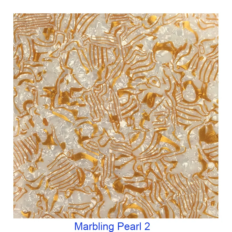 24cmx22cm Custom Quality Acoustic  Guitar Pickguard Celluloid Material Blank Sheet Self Adhesive Scratch Plate