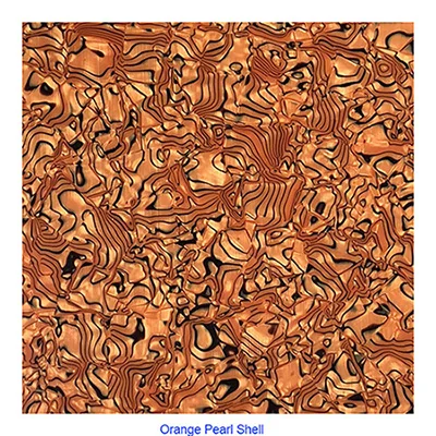 Orange pearl Shell