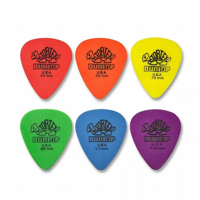 10pcs Dunlop Guitar Picks Electric Guitar Parts Picks Accessories 6 Kinds Thickness Picks Acoustic Guitar - Image 2