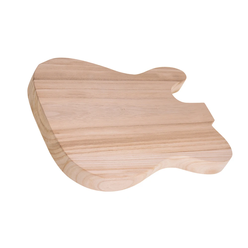 T02 Unfinished Electric Guitar Body Sycamore Wood Blank Guitar Barrel for Electric Guitars DIY Parts