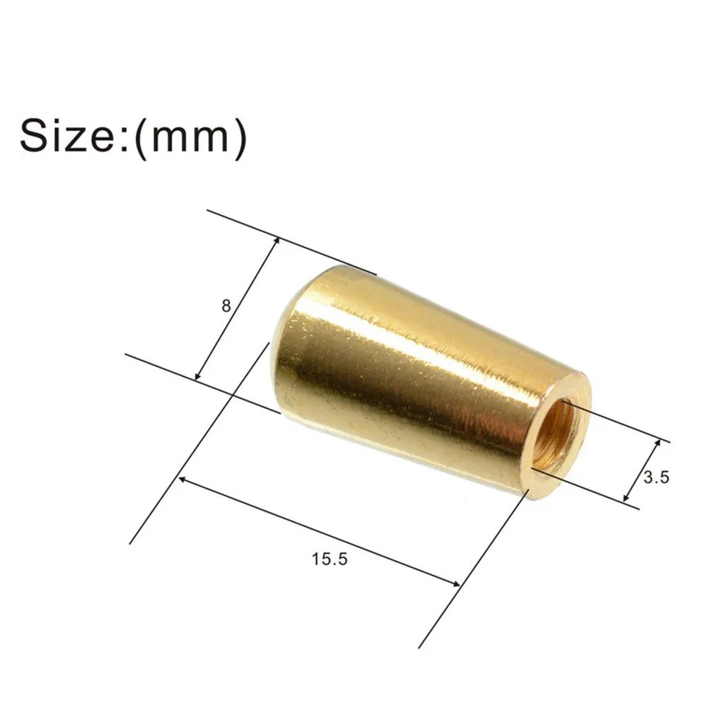 3.5 Mm ScrewThread Metal 3 Way Toggle Switch Knobs Cap Tip Button For LP Electric Guitar Parts Replacements Switch Tip 3.5 Mm ScrewThread Metal 3 Way Toggle Switch Knobs Cap Tip Button For LP Electric Guitar Parts Replacements Switch Tip