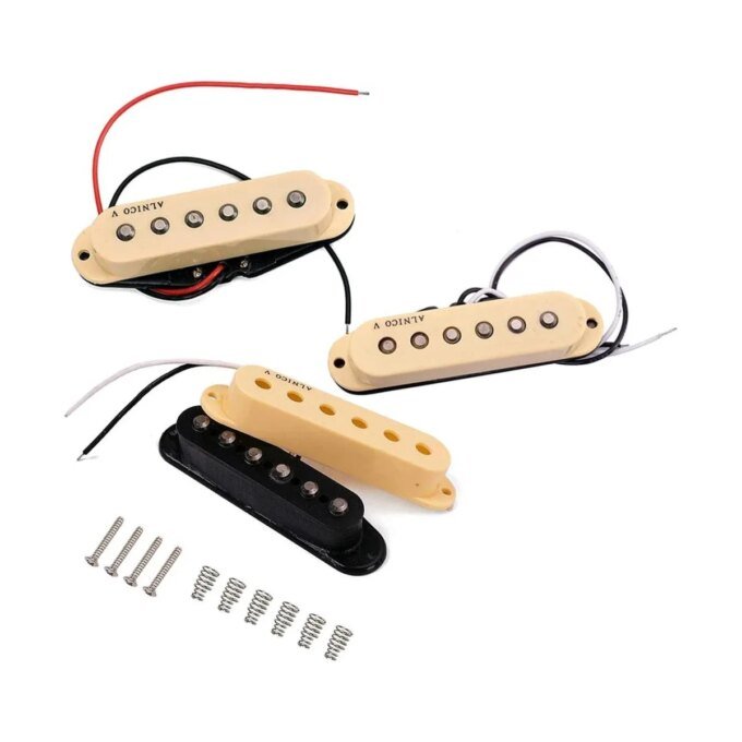 3pcs Alnico V Guitar Pickup Single Coil Humbucker Pickups Neck Middle Bridge Set For ST Electric Guitar Parts Accessories - Image 6