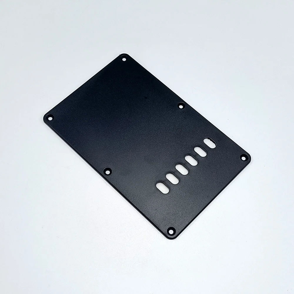 ABS 6 Holes Guitar Tremolo Cavity Cover Back Plate Standard Guitar Replacement for ST Electric Guitar Part Accessories