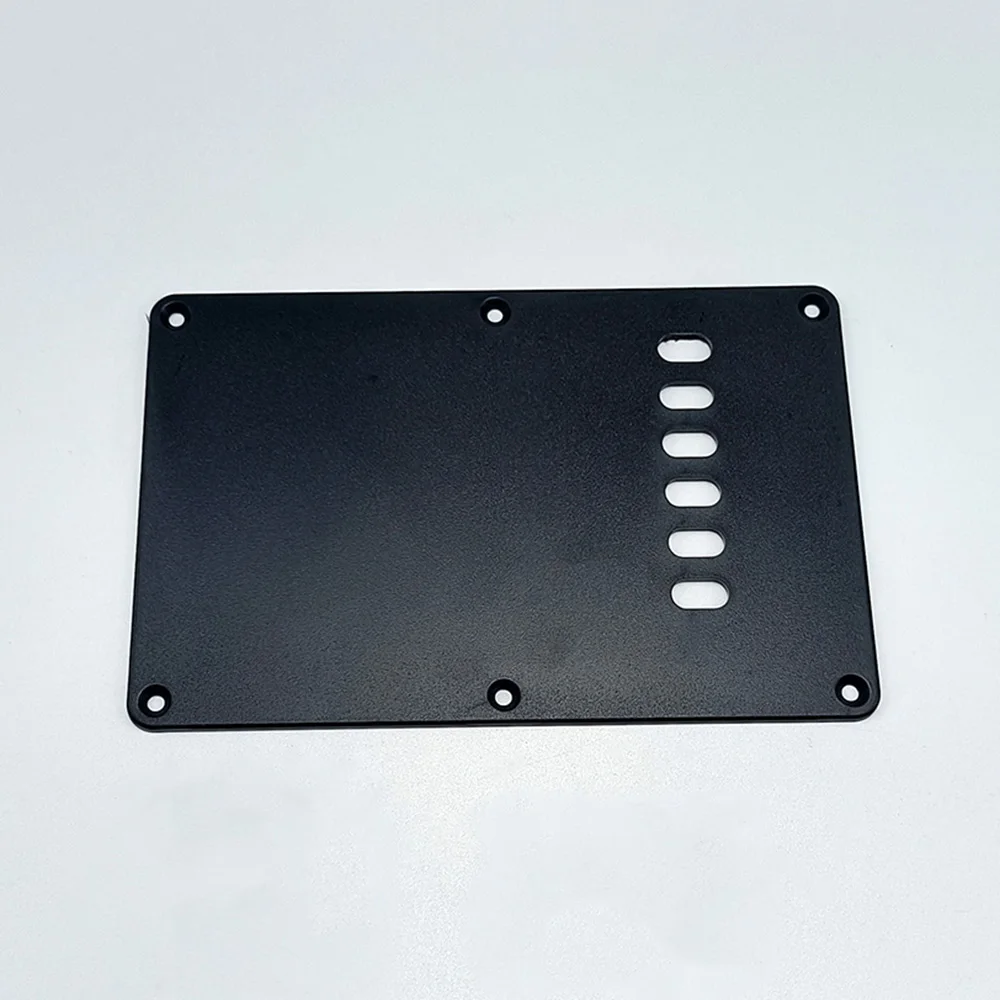 ABS 6 Holes Guitar Tremolo Cavity Cover Back Plate Standard Guitar Replacement for ST Electric Guitar Part Accessories