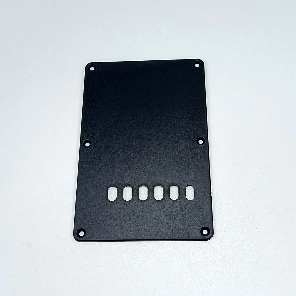 ABS 6 Holes Guitar Tremolo Cavity Cover Back Plate Standard Guitar Replacement for ST Electric Guitar Part Accessories