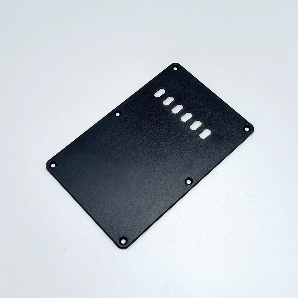ABS 6 Holes Guitar Tremolo Cavity Cover Back Plate Standard Guitar Replacement for ST Electric Guitar Part Accessories