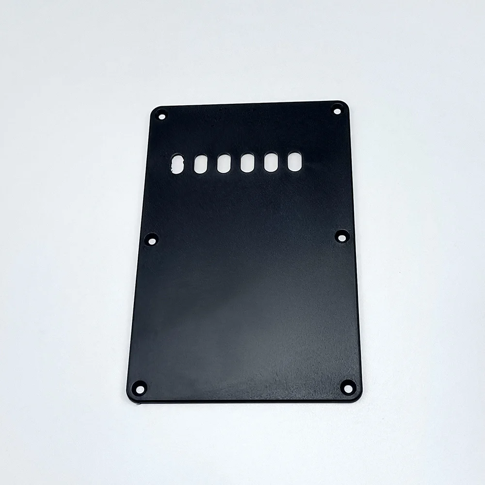ABS 6 Holes Guitar Tremolo Cavity Cover Back Plate Standard Guitar Replacement for ST Electric Guitar Part Accessories