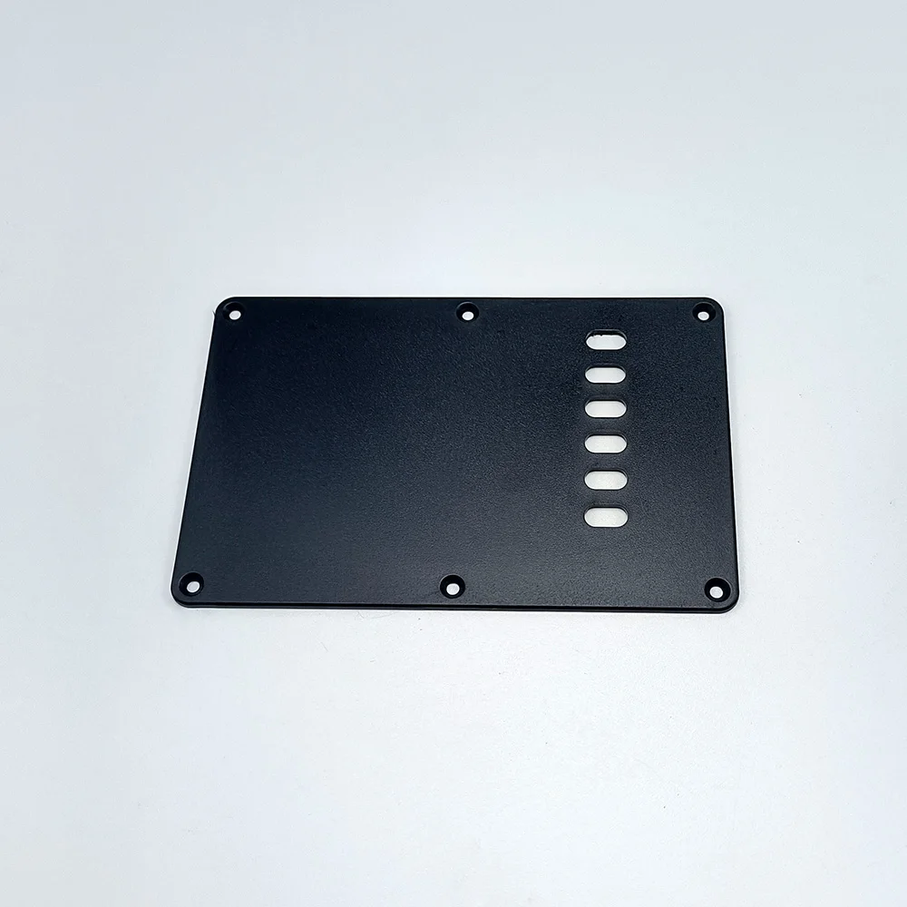 ABS 6 Holes Guitar Tremolo Cavity Cover Back Plate Standard Guitar Replacement for ST Electric Guitar Part Accessories