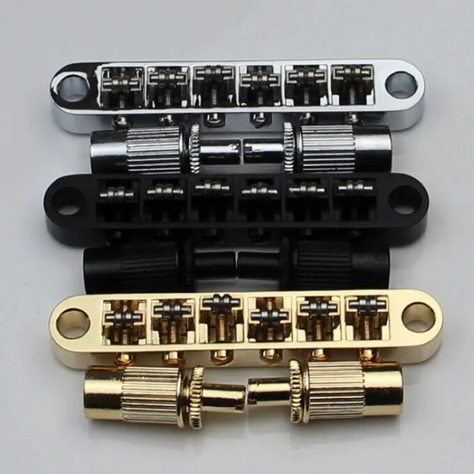 Tune-O-Matic Roller Guitar Bridge for LP SG ETC Guitar - Image 4