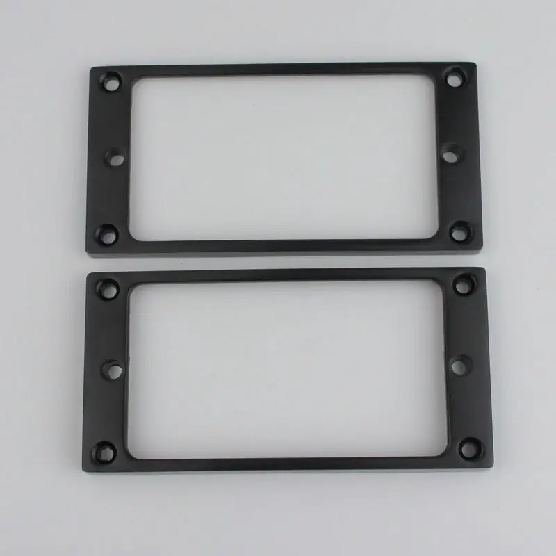 1 Set Pickup Mounting Rings for Humbucker Pickups Cover Frame Flat Top Set Six Colors Available For Electric Guitar or Bass