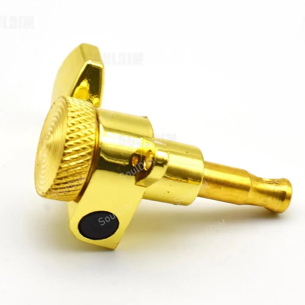 6pcs Auto Locked Locking String Guitar Tuning Pegs keys Tuners Machine Heads for ST TL Electric Acoustic Guitar Gold