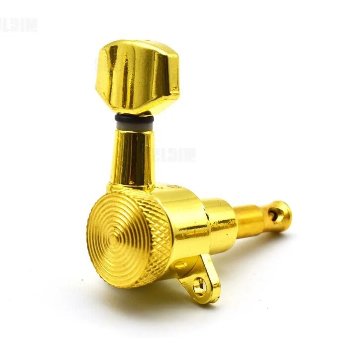 6pcs Auto Locked Locking String Guitar Tuning Pegs keys Tuners Machine Heads for ST TL Electric Acoustic Guitar Gold - Image 2