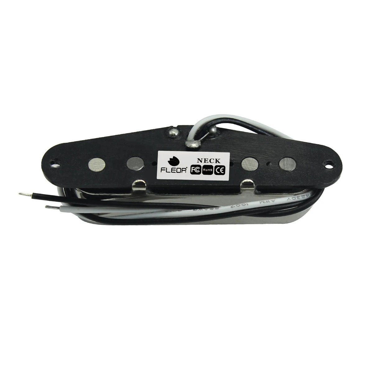 FLEOR 1PCS Alnico 5 Electric Guitar Pickup Neck Single Coil Pickup Fit TL Guitar Parts,Chrome/Gold /Black Choose