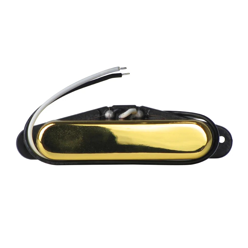 FLEOR 1PCS Alnico 5 Electric Guitar Pickup Neck Single Coil Pickup Fit TL Guitar Parts,Chrome/Gold /Black Choose