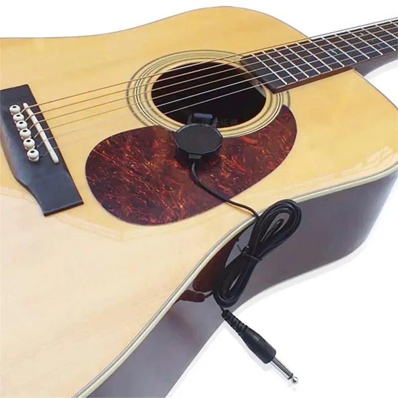 Length 3M Audio Jack Clip on Pickup for Acoustic GuitarMandolinBouzoukiViolinBanjoUkulele Sound Pickup Transducer Guitars