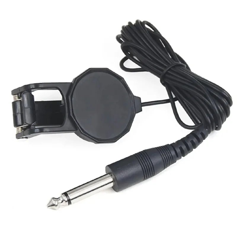 Length 3M Audio Jack Clip on Pickup for Acoustic GuitarMandolinBouzoukiViolinBanjoUkulele Sound Pickup Transducer Guitars