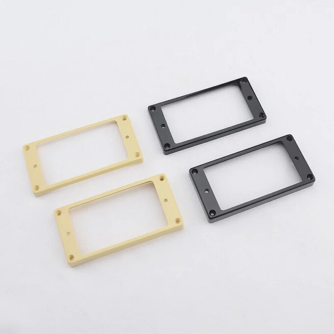 【Made in Korea】1 Set  Curved / Flat Humbucker Pickup Mounting Frames / Rings - Image 2