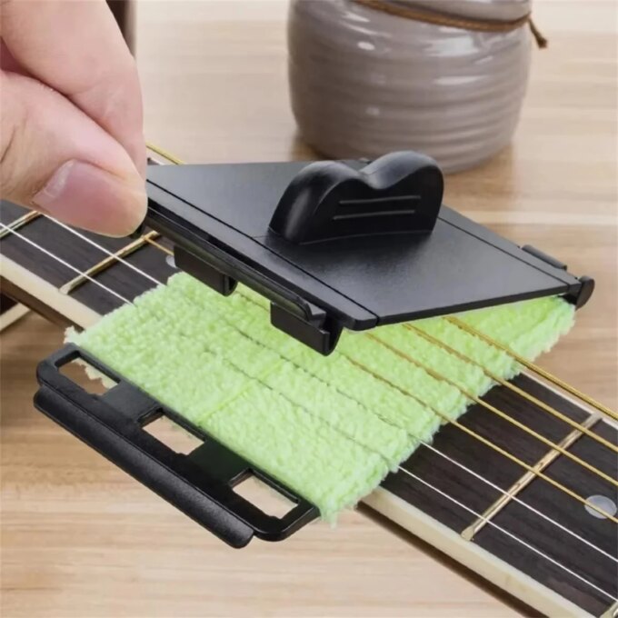 Miwayer Guitar String Cleaner Clean Fretboard Cloth Tool for Maintenance and Care of Violin, Bass, Ukulele, Electric Guitars - Image 3