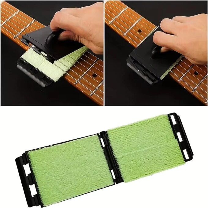 Miwayer Guitar String Cleaner Clean Fretboard Cloth Tool for Maintenance and Care of Violin, Bass, Ukulele, Electric Guitars - Image 4