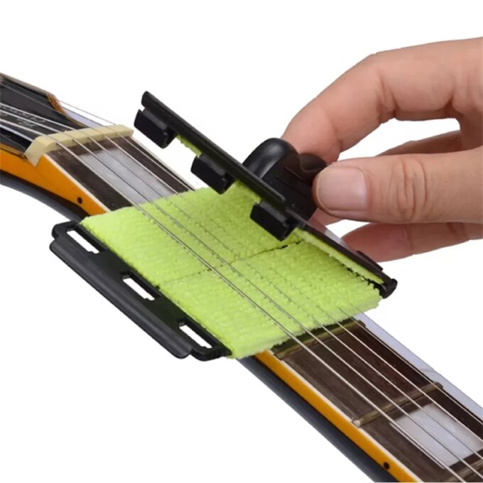 Miwayer Guitar String Cleaner Clean Fretboard Cloth Tool for Maintenance and Care of Violin, Bass, Ukulele, Electric Guitars - Image 2