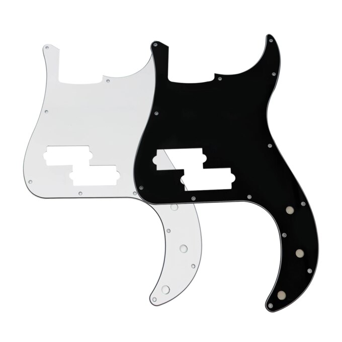 PHRILAM Bass Pickguard Bass 4 Strings Guitar Scratch Plate 13 Holes for PB Bass Without Truss Rod Hole Style - Image 5