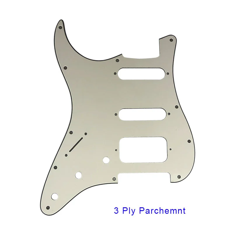 Guitar Parts -For USAMexico Fd Left Handed Stratocaster 72' 11 Screw Hole Standard Humbucker Hss Guitar pickguard Scratch Plate