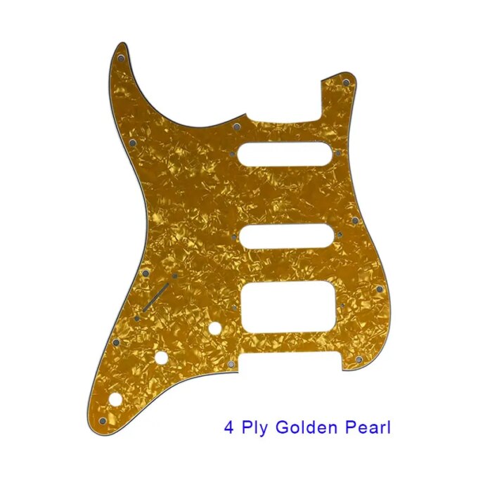 Guitar Parts -For USAMexico Fd Left Handed Stratocaster 72' 11 Screw Hole Standard Humbucker Hss Guitar pickguard Scratch Plate - Image 3