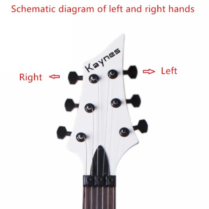 Wilkinson WJN-05 Electric Guitar Machine Heads Tuners Mini Oval Tuner for ST TL Black Tuning Pegs ( With packaging ) - Image 2