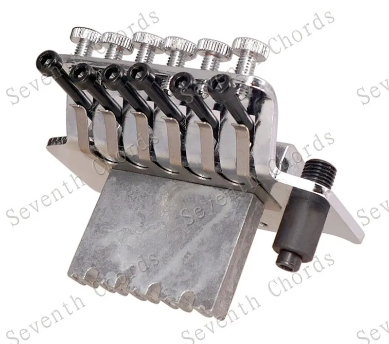 A Set Of Tremolo Double Locking Systyem Pulled Strings Electric Guitar Bridge Accessories Part 3Colors