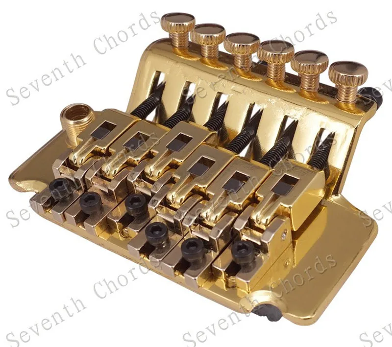 A Set Of Tremolo Double Locking Systyem Pulled Strings Electric Guitar Bridge Accessories Part 3Colors