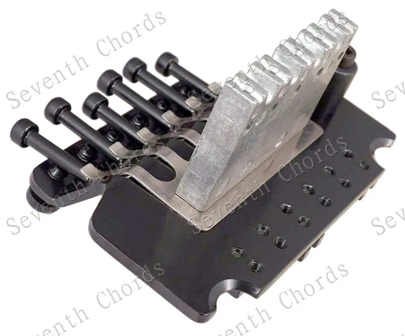 A Set Of Tremolo Double Locking Systyem Pulled Strings Electric Guitar Bridge Accessories Part 3Colors