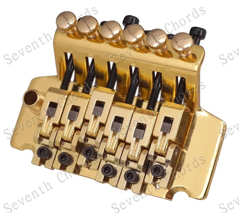 A Set Of Tremolo Double Locking Systyem Pulled Strings Electric Guitar Bridge Accessories Part 3Colors