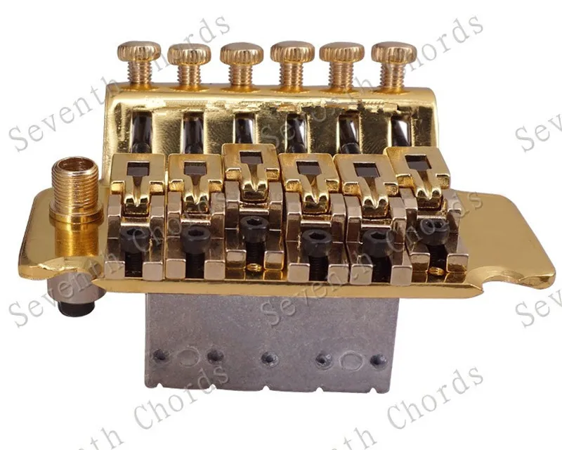 A Set Of Tremolo Double Locking Systyem Pulled Strings Electric Guitar Bridge Accessories Part 3Colors