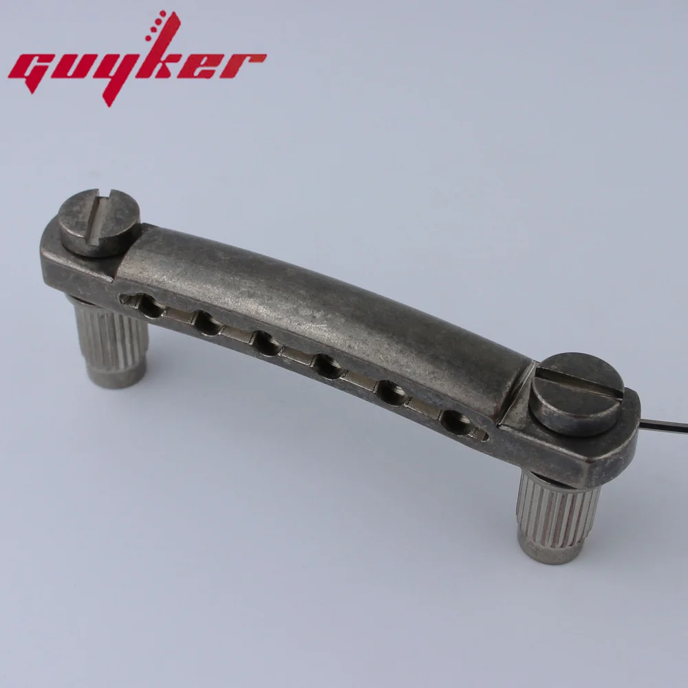 GUYKER Guitar Stop Bar Tailpiece with Anchors And Studs for LP SG Guitars