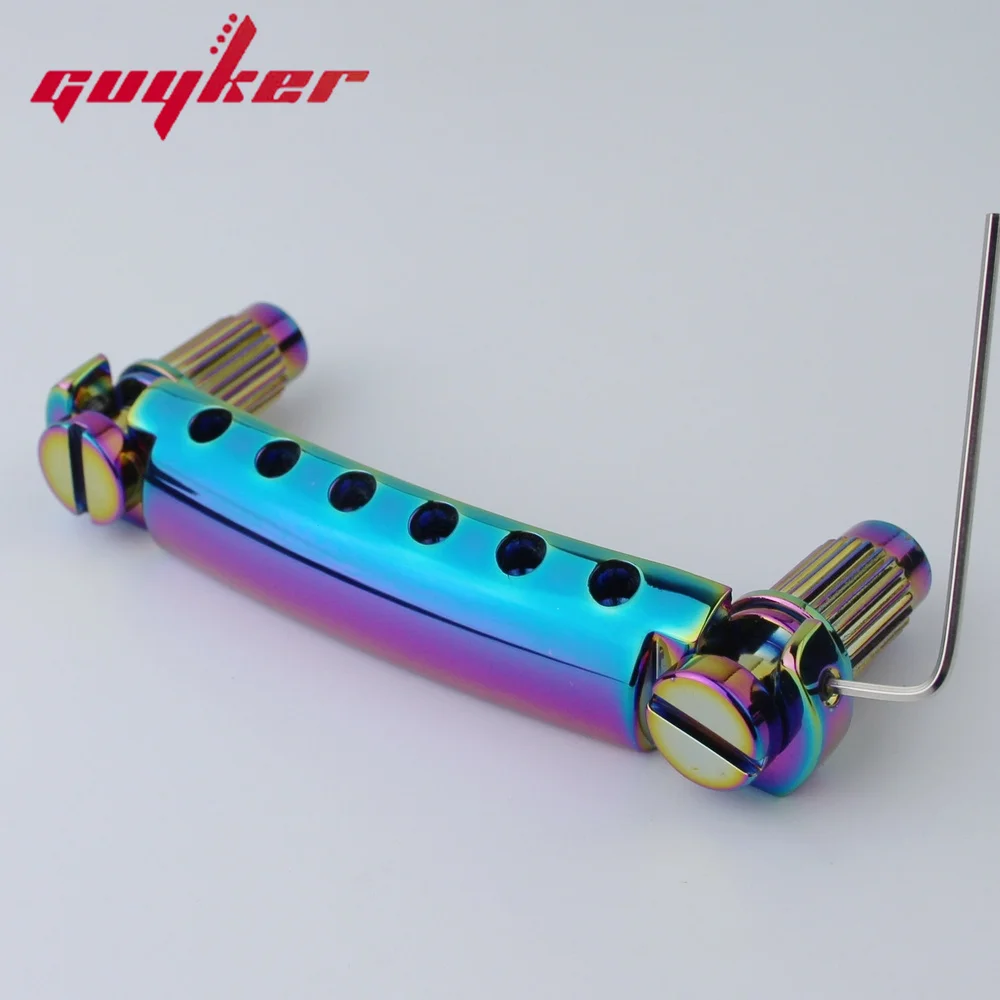 GUYKER Guitar Stop Bar Tailpiece with Anchors And Studs for LP SG Guitars