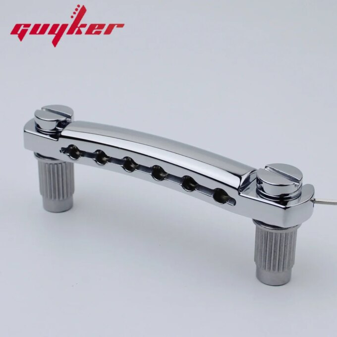 GUYKER Guitar Stop Bar Tailpiece with Anchors And Studs for LP SG Guitars - Image 3
