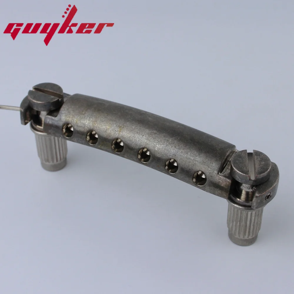 GUYKER Guitar Stop Bar Tailpiece with Anchors And Studs for LP SG Guitars