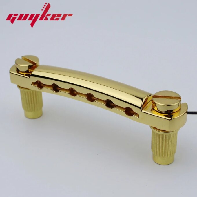 GUYKER Guitar Stop Bar Tailpiece with Anchors And Studs for LP SG Guitars - Image 5