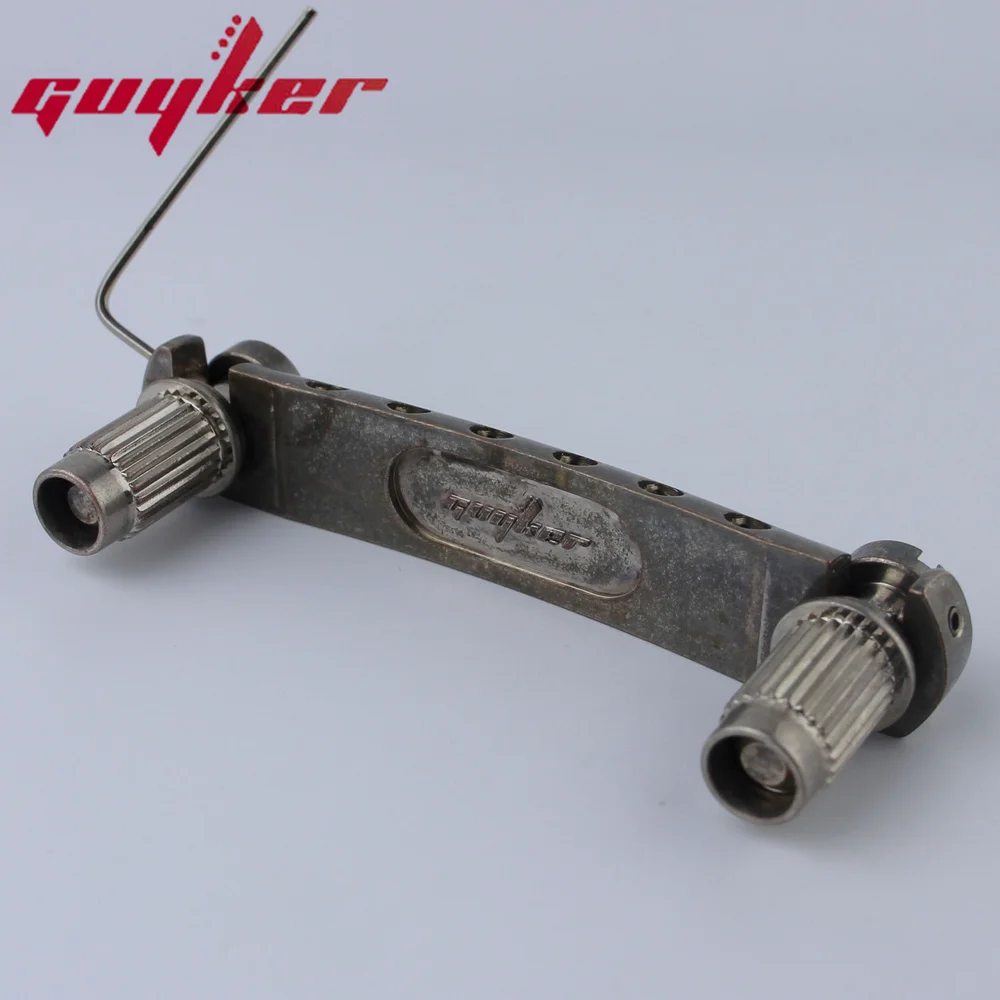 GUYKER Guitar Stop Bar Tailpiece with Anchors And Studs for LP SG Guitars
